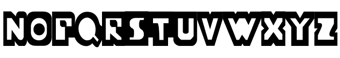ThudThunk-Regular Font LOWERCASE