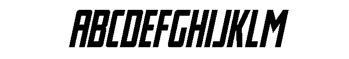 Thunder Nova Bold Semi-Italic FONT