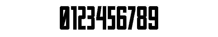 Thunder Nova Bold Font OTHER CHARS