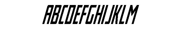 Thunder Nova Condensed Italic FONT