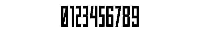 Thunder Nova Condensed Font OTHER CHARS