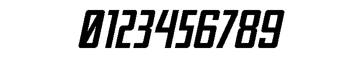 Thunder Nova Expanded Semi-Ita Font OTHER CHARS