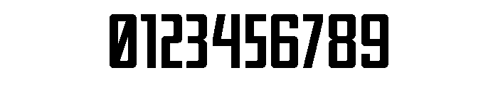 Thunder Nova Expanded Font OTHER CHARS