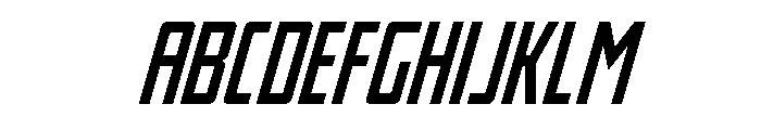 Thunder Nova Italic FONT