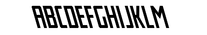 Thunder Nova Leftalic FONT