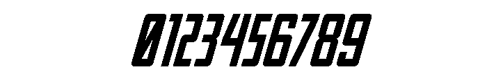 Thunder Nova Semi-Bold Italic Font OTHER CHARS