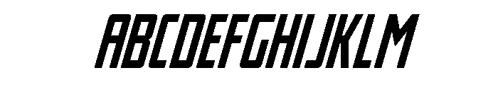 Thunder Nova Semi-Bold Italic FONT