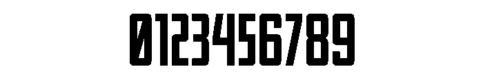 Thunder Nova Semi-Bold Font OTHER CHARS