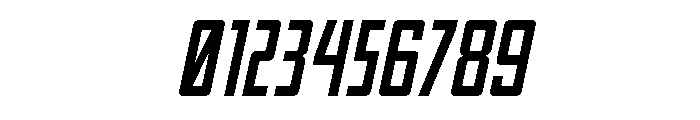 Thunder Nova Spaced Semi-Ital Font OTHER CHARS