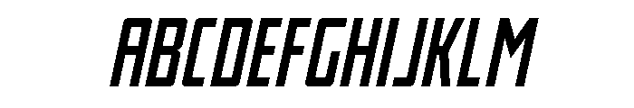 Thunder Nova Spaced Semi-Ital FONT