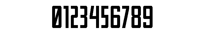 Thunder Nova Spaced Font OTHER CHARS