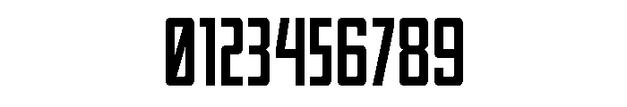 Thunder Nova Font OTHER CHARS