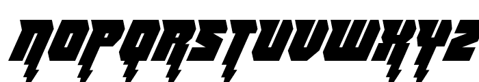 Thunder Titan Condensed Font UPPERCASE