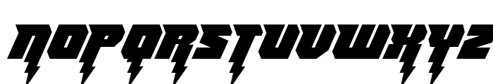 Thunder Titan Font UPPERCASE