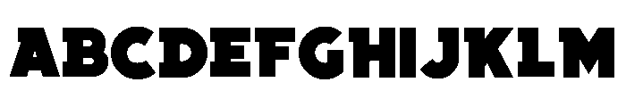 Thunderbold Serif Font UPPERCASE