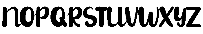 Thyme -Strip Font UPPERCASE