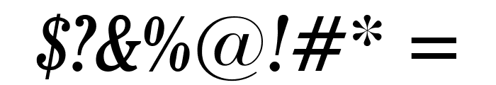 Thyssen J Italic Font OTHER CHARS
