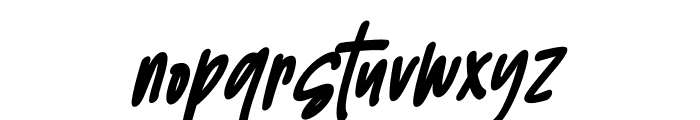 the Rolldes FREE Font LOWERCASE