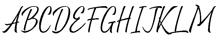 the font1 Font UPPERCASE