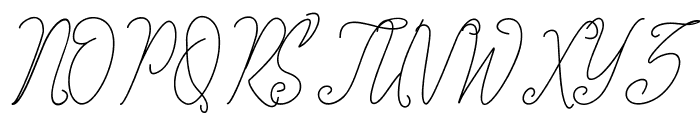 the kastle Font UPPERCASE