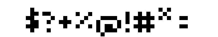 the tiniest font Regular Font OTHER CHARS
