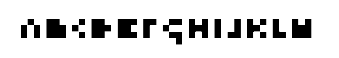 the tiniest font Regular Font UPPERCASE