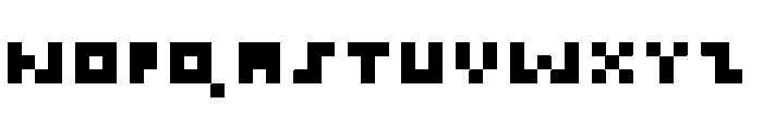 the tiniest font Regular Font UPPERCASE