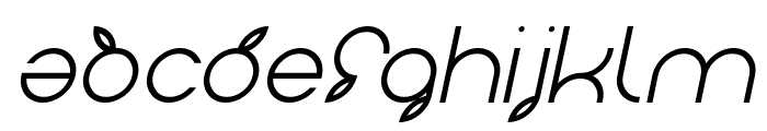 thefotosintesis Italic Font LOWERCASE