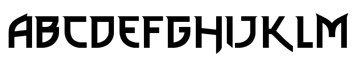 thewitcher Font UPPERCASE