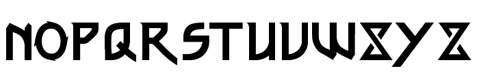 thewitcher Font LOWERCASE