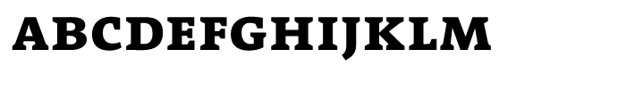 TheAntiqua 8c ExtraBold Font LOWERCASE