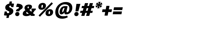 TheAntiqua 9c Black Italic Font OTHER CHARS