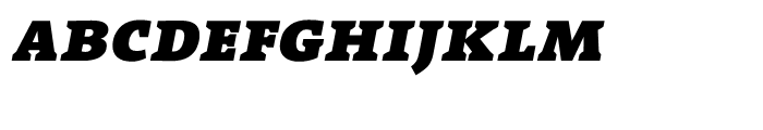 TheAntiqua 9c Black Italic Font LOWERCASE