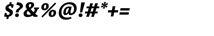 TheAntiquaB C2 ExtraBold Italic Font OTHER CHARS
