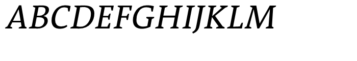 TheAntiquaB C2 Plain Italic Font UPPERCASE