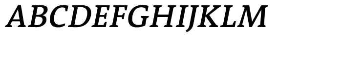 TheAntiquaB C2 SemiBold Italic Font UPPERCASE