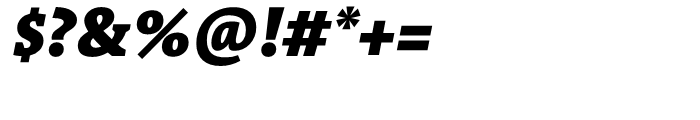 TheAntiquaB C3c Black Italic Font OTHER CHARS