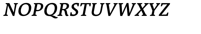 TheAntiquaB C3c SemiBold Italic Font UPPERCASE