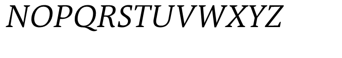 TheAntiquaB C3c SemiLight Italic Font UPPERCASE