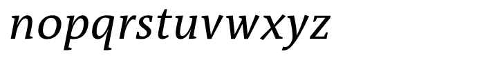 TheAntiquaB E2s Plain Italic Font LOWERCASE