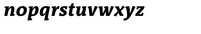 TheAntiquaB E2s plus Phonetic ExtraBold Italic Font LOWERCASE