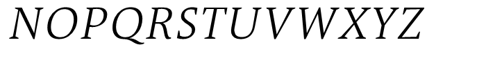 TheAntiquaB E3c 3c Light Italic Font UPPERCASE