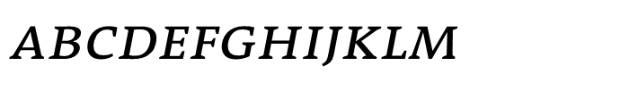 TheAntiquaB E3c 5c Plain Italic Font LOWERCASE