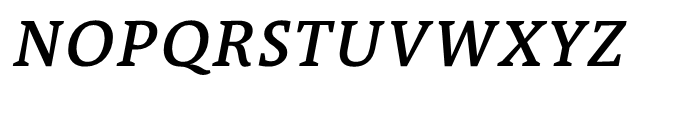 TheAntiquaB E3c 6c SemiBold Italic Font UPPERCASE