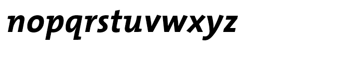 TheMix Office TT Bold Italic Font LOWERCASE