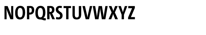 TheMixCondensed C4 Bold Font UPPERCASE