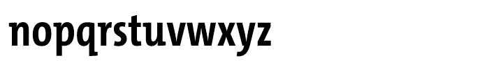 TheMixCondensed C4 Bold Font LOWERCASE
