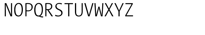 TheSans Mono Condensed W3 Light Font UPPERCASE