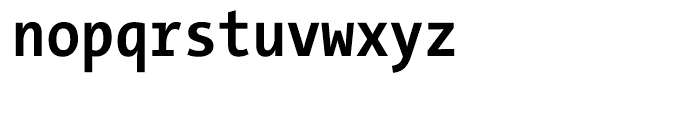 TheSans Mono Condensed W7 Bold Font LOWERCASE