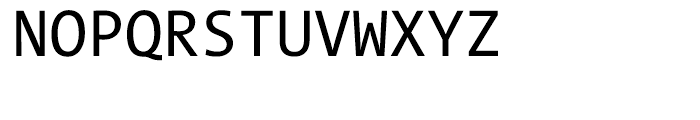 TheSans Mono Semi Condensed W5 Regular Font UPPERCASE